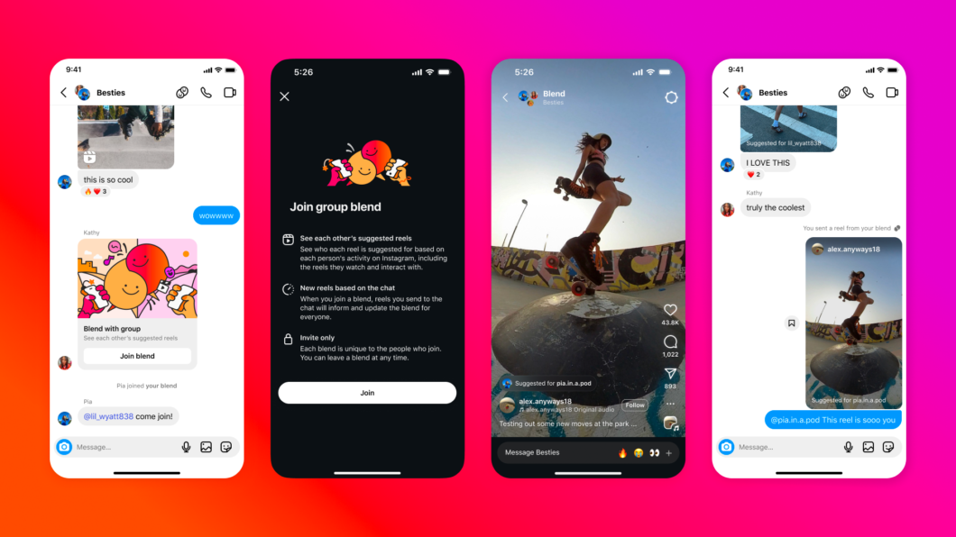 Nova função do Instagram: o que é o Blend e como usar para escalar seu conteúdo
